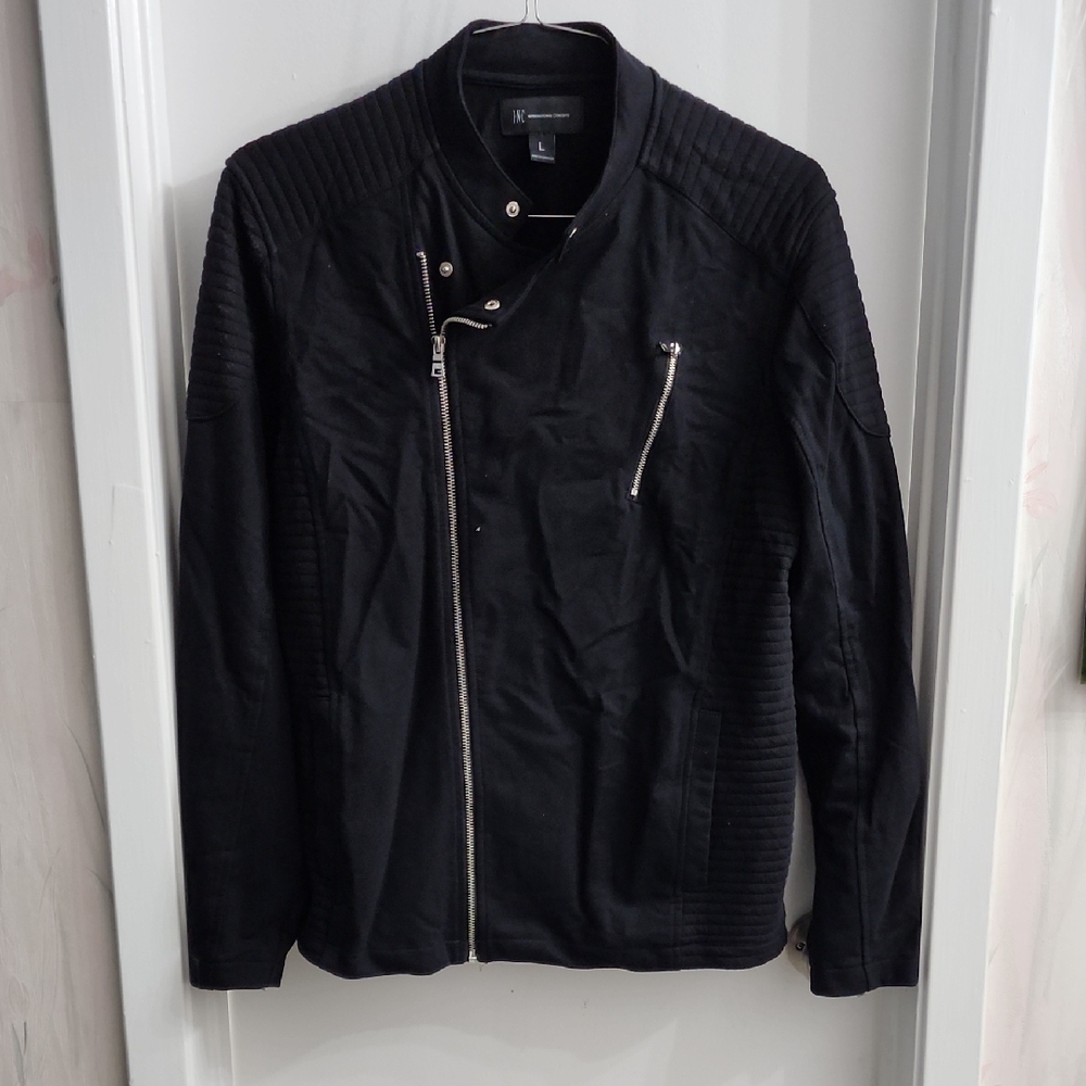 INC International Concepts Black Jacket